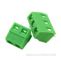 5.0MM pitch screw type PCB terminal block 2P3P can be spliced